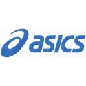 Asics logo embroidery design showcased on a stylish t-shirt, perfect for fashion and apparel enthusiasts.