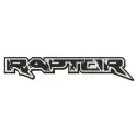 Ford Raptor logo embroidery design preview showcasing intricate stitching patterns for automotive enthusiasts.