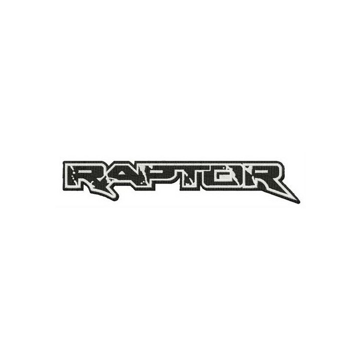 Ford Raptor logo embroidery design - Embroidery Design