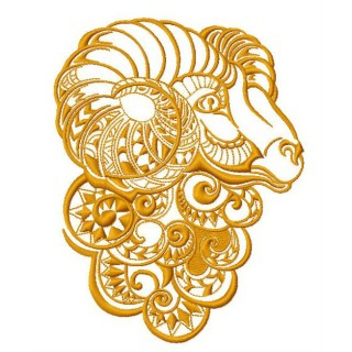 Ram 2 embroidery design - Embroidery Design