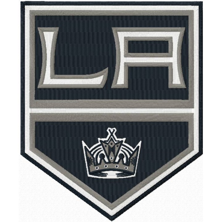 Los Angeles Kings logo embroidery design - Embroidery Design