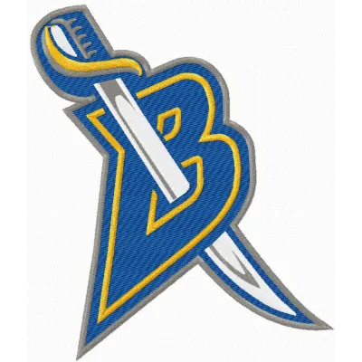 Buffalo Sabres logo embroidery design for stitching on sports apparel and accessories.