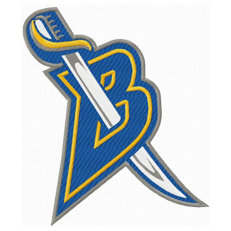 Buffalo Sabres logo embroidery design for stitching on sports apparel and accessories.