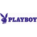 Playboy logo embroidery design showcasing intricate stitching patterns for apparel and accessories.