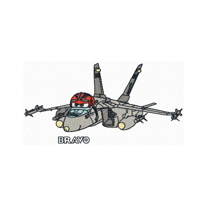 Bravo embroidery design - Embroidery Design