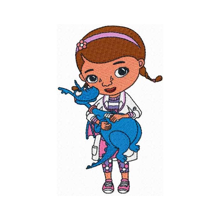 McStuffins and Stuffy embroidery design - Embroidery Design
