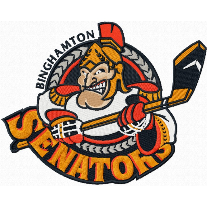 Binghamton Senators Logo embroidery design - Embroidery Design