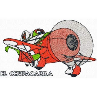 El Chupacabra embroidery design - Embroidery Design