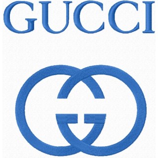 Gucci logo embroidery design - Embroidery Design