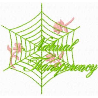 Natural Transparency embroidery design - Embroidery Design