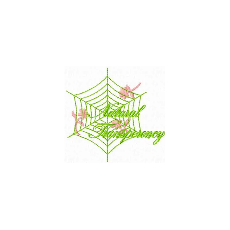 Preview of the Natural Transparency embroidery design featuring delicate insect motifs, perfect for various fabric projects.