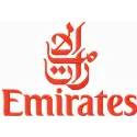 Emirates Airlines logo embroidery design preview showcasing detailed stitching pattern for aviation enthusiasts.