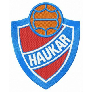 Haukar logo embroidery design - Embroidery Design