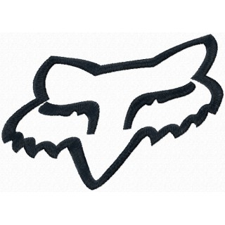 Fox Racing Logo embroidery design - Embroidery Design
