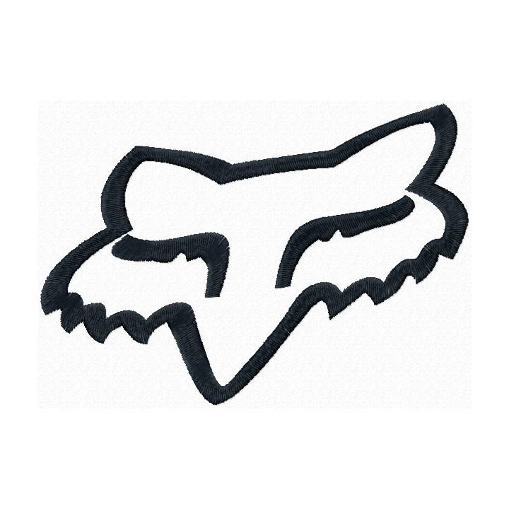Fox Racing Logo embroidery design - Embroidery Design