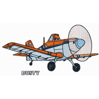 Dusty embroidery design - Embroidery Design