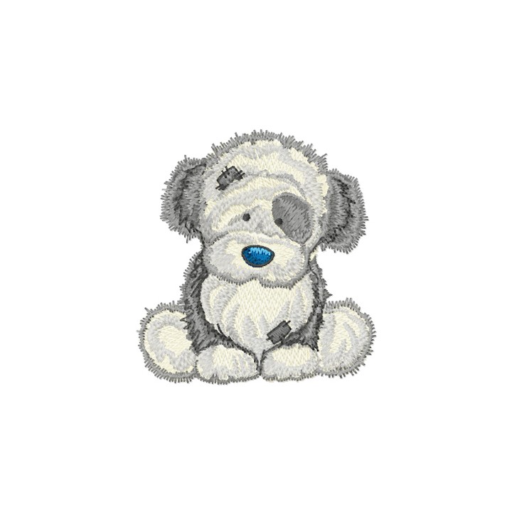 Fluffy embroidery design - Embroidery Design