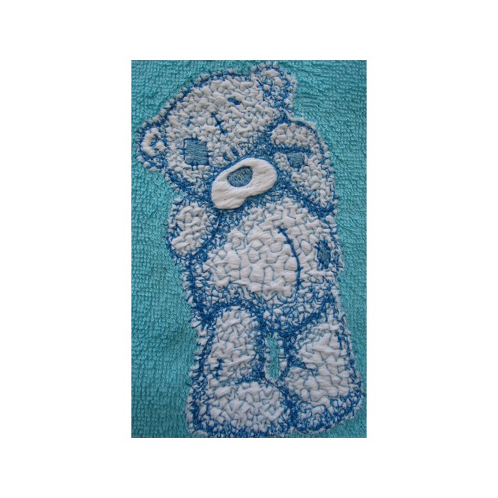 Teddy Bear applique embroidery design - Embroidery Design