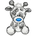 Preview of the Twiggy Giraffe embroidery design, showcasing a whimsical giraffe motif for creative stitching projects.