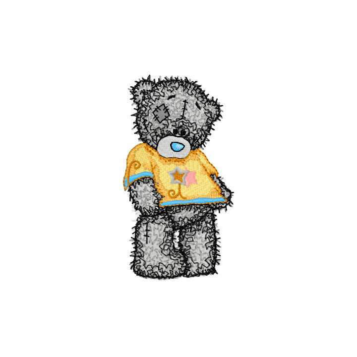 Teddy Bear like the new shirt embroidery design - Embroidery Design