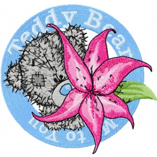 Teddy Bear Me to You embroidery design - Embroidery Design