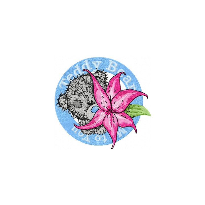 Teddy Bear Me to You embroidery design - Embroidery Design