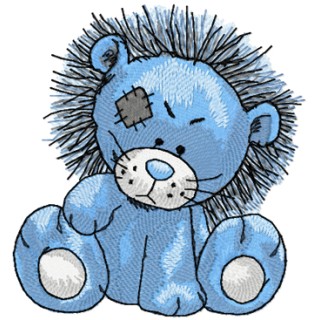 Rocky Lion embroidery design - Embroidery Design