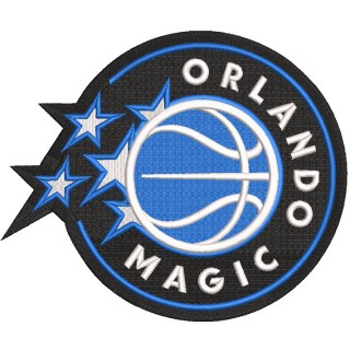 Orlando Magic primary logo 2025 embroidery design - Embroidery Design