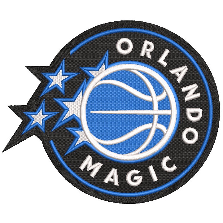 Orlando Magic primary logo 2025 embroidery design - Embroidery Design