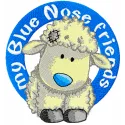 Cottonsocks badge embroidery design featuring a charming farm animal motif, perfect for embellishing various fabrics.