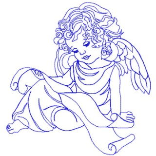 Elf 2 embroidery design - Embroidery Design