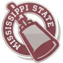 Embroidery design preview of the Mississippi State Bulldogs 2023 Secondary Logo showcasing detailed stitching.