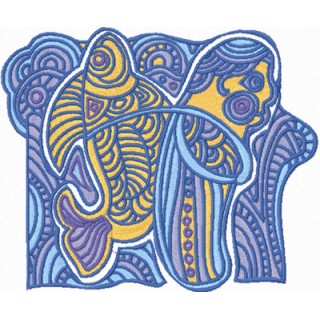 Catch embroidery design - Embroidery Design