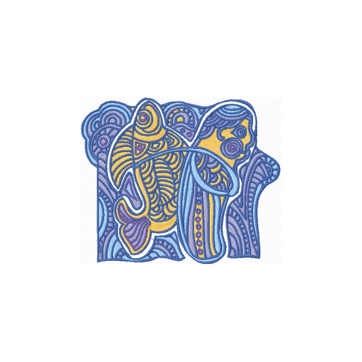 Catch embroidery design - Embroidery Design