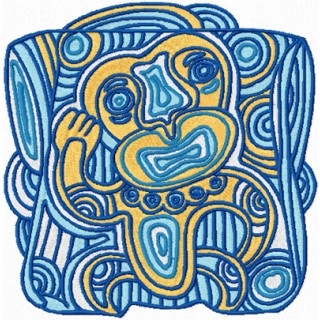 Newborn embroidery design - Embroidery Design