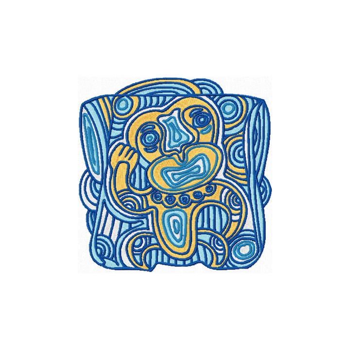 Newborn embroidery design - Embroidery Design