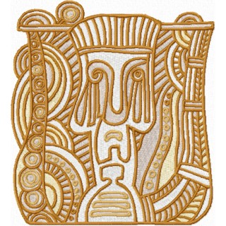 Totem embroidery design - Embroidery Design