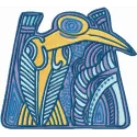Lonely Bird embroidery design from the Legends of South Pacific collection, showcasing a beautiful stitched motif.