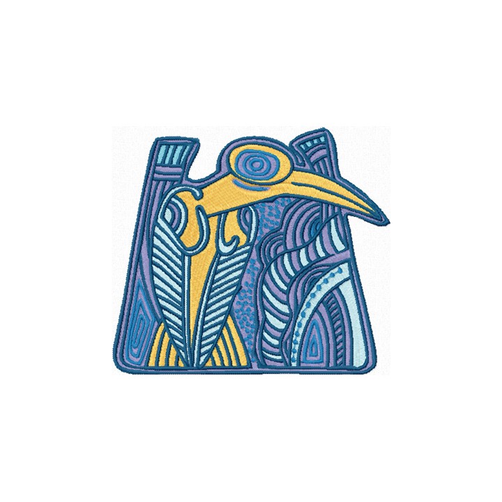 Lonely Bird embroidery design - Embroidery Design