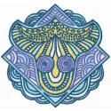 Spirit of Sea embroidery design from the Legends of South Pacific collection, showcasing intricate ocean motifs.