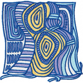 Legends of South Pacific - Shell embroidery design - Embroidery Design