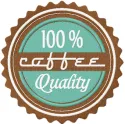 50s style coffee labels embroidery design showcasing retro motifs for creative stitching on various fabric items.