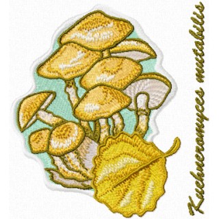 Kuehneromyces mutabilis embroidery design - Embroidery Design