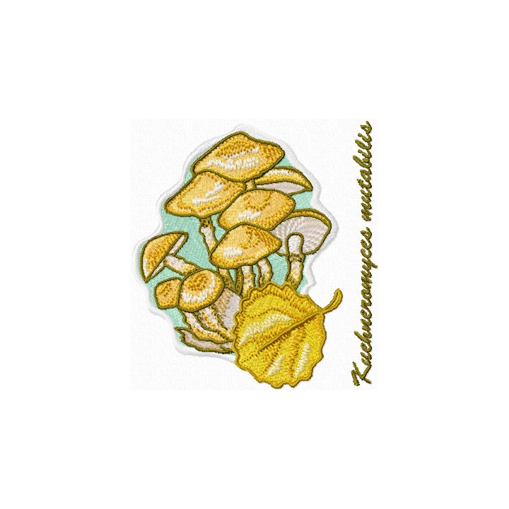 Kuehneromyces mutabilis embroidery design - Embroidery Design