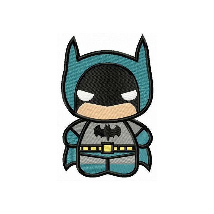 Gloomy Batman embroidery design - Embroidery Design