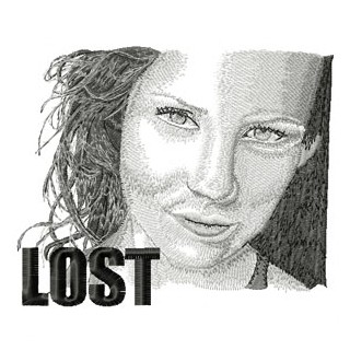 Kate from Lost serial embroidery design - Embroidery Design