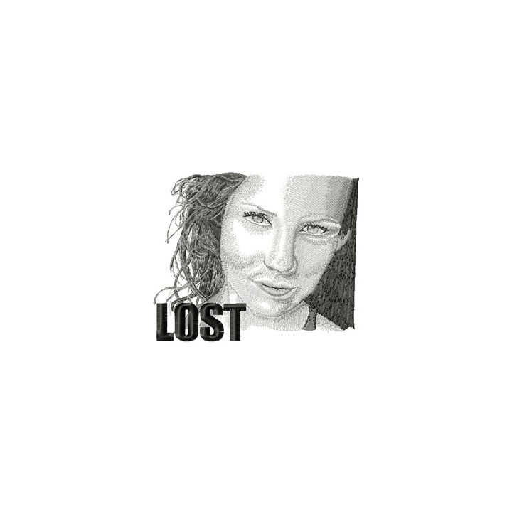 Kate from Lost serial embroidery design - Embroidery Design