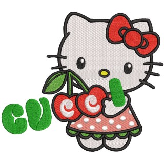 Hello Kitty Gucci embroidery design - Embroidery Design