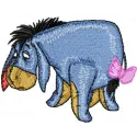 Eeyore 3 embroidery design preview featuring a whimsical stitched motif of the beloved character Eeyore.