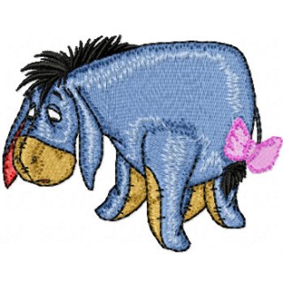 Eeyore 3 embroidery design - Embroidery Design